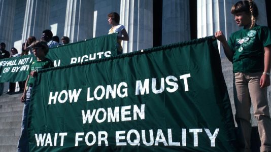 ERA Rally At The Lincoln Memorial