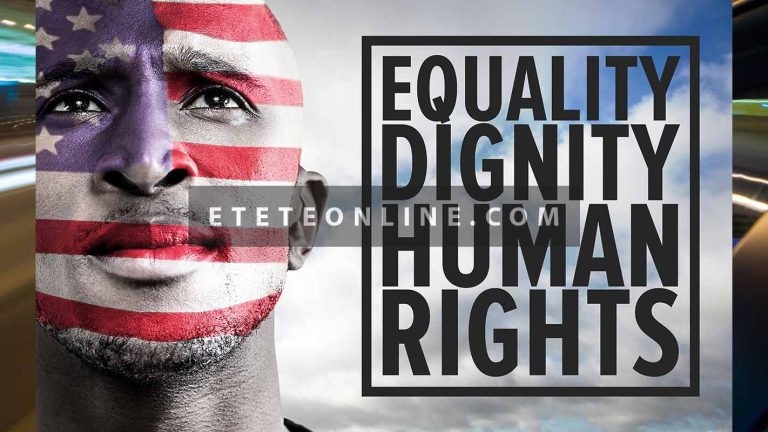 America-Man-Face-with-Equality-dignity-human-rights-text
