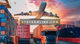 Transportation-logistics-container-cargo-ship-cargo-plane-3d-rendering-illustration